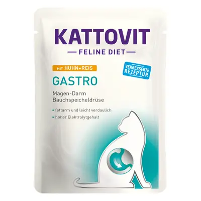 Plic Kattovit Gastro, Pui si Orez, 85 g