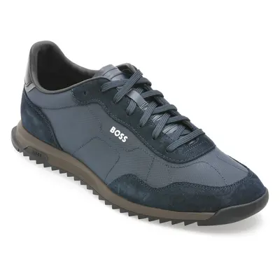 Pantofi sport BOSS bleumarin, 7276, din material textil