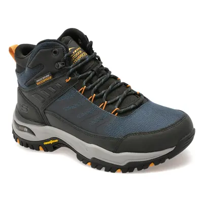 Ghete SKECHERS bleumarin, ARCH FIT DAWSON, din material textil