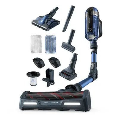 Aspirator vertical fara fir Rowenta X-Force Flex 11.60 RH9890WO cu mop 300W 25.2V autonomie 45 m