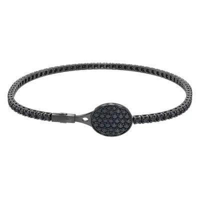 Bratara tennis Heritage cu safire negre de 1.898ct