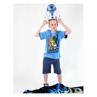 tricou cu tematică de film bărbați copii Star Wars - Star Wars Clone - TV MANIA - Blue - Star