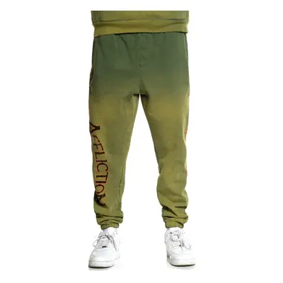 Pantaloni pentru bărbați AFFLICTION - ABSOLUTION - VTG GREEN POTASSIUM SPRAY