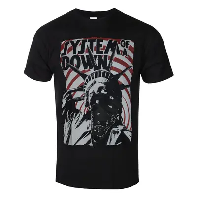 tricou stil metal bărbați System of a Down - Liberty Bandit - ROCK OFF - SOADTS08MB03