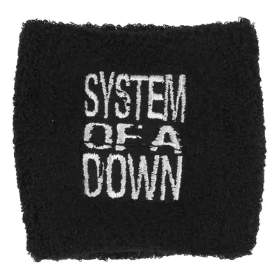 Brățară pentru transpirație SYSTEM OF A DOWN - LOGO - RAZAMATAZ