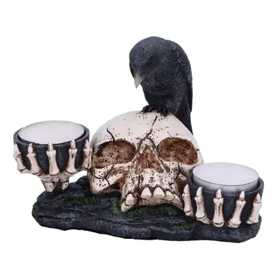 Suport pentru lumănâri tip pastilă (decor) Nevermore