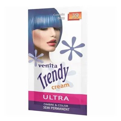 Sampon Colorant si Nuantator, Trendy Cream, Venita, NR.39 - Cosmic Blue, 35g