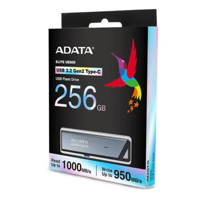 Memorie USB Flash Drive Adata 256GB, UE800, USB Type-C, Black