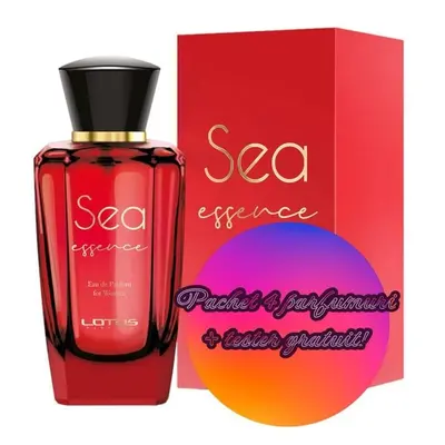 Set 4 Apa de parfum Sea Essence, Revers, Femei, 100 ml +Tester 100 ml GRATUIT