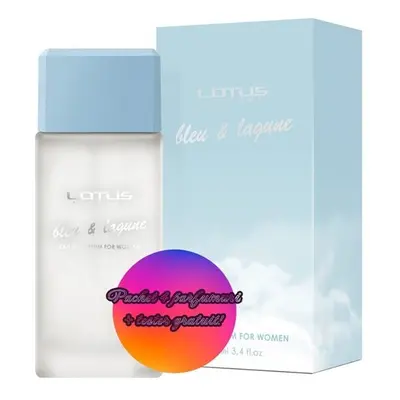 Set 4 Apa de parfum Blue Lagune, Revers, pentru femei, 100 ml + Tester 100 ml GRATUIT