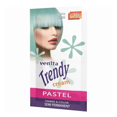 Sampon Colorant si Nuantator, Trendy Cream, Venita, NR.36 - Ice Mint, 35g