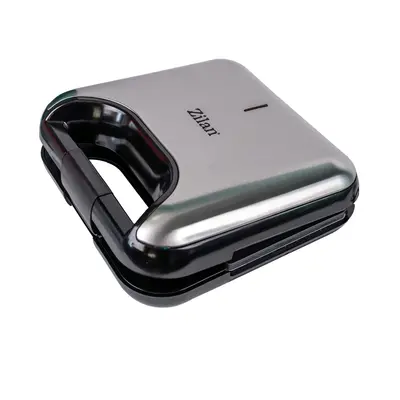 Sandwich-maker 5 in 1, putere 800 W, 5 tipuri de placi grill, culoare Negru/Inox / ZLN 3932