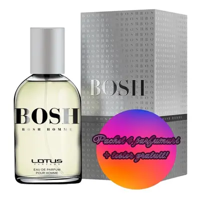 Set 4 Apa de parfum Bosh Homme, Revers, Barbati, 100ml + Tester 100 ml GRATUIT