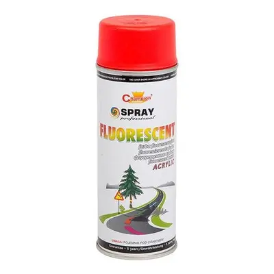 Spray Vopsea Fluorescent 400ml Rosu Champion Color