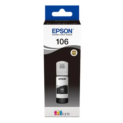 Cartus cerneala Epson 106 ECOTANK , black, capacitate 70ml, pentru L7160, L7180.