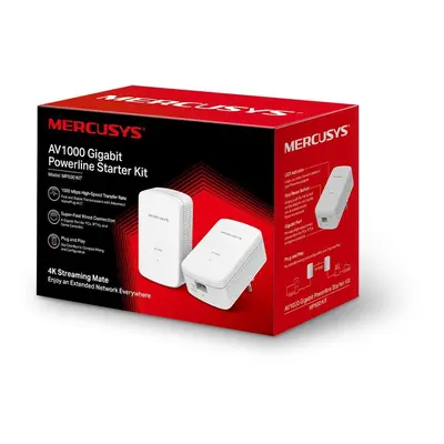 PowerLine MERCUSYS MP500 KIT, AV1000, Gigabit, 1000 Mbps