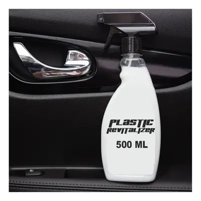 Solutie intretinere, revitalizare si curatare elemente din plastic, 500ml, cu pulverizator si ap