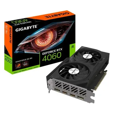 Placa video Gigabyte GeForce RTX 4060 WINDFORCE OC, 8GB GDDR6, 128 bit