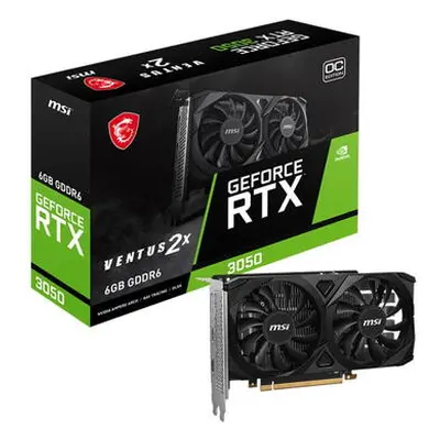 Placa video MSI GeForce RTX 3050 VENTUS 2X OC 6GB GDDR6 96-bit