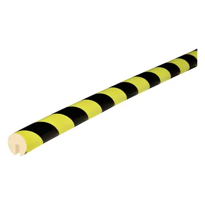 SHG Protecția marginilor Knuffi®, tip B, 1 rolă de 50 m, negru / fluorescent