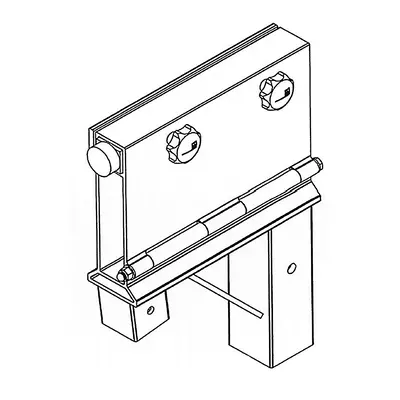 Vetter Dispozitiv de reglaj orizontal, pentru macara portal din aluminiu, pentru reglarea variab