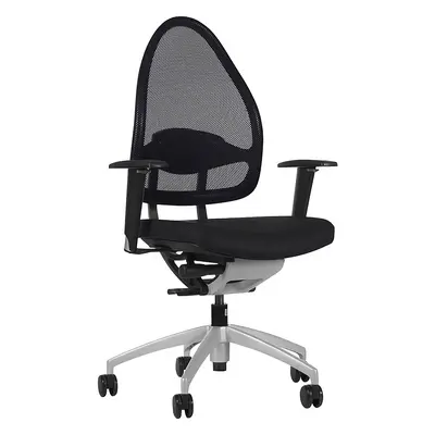 Topstar Scaun rotativ de birou design, cu spătar din plasă, spătar 550 mm, negru