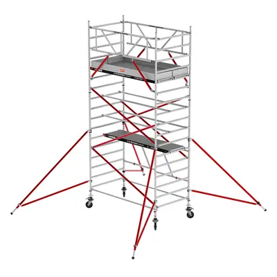 Altrex Schelă mobilă RS TOWER 55, platformă Fiber-Deck®, lungime 1,85 m, înălțime de lucru 5,80 