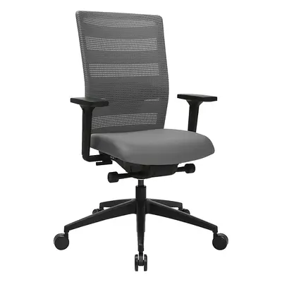 Topstar Scaun rotativ de birou SITNESS AirWork, tehnologie de mișcare de 3D-Sitness, gri