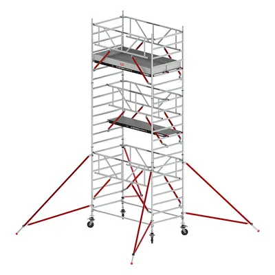 Altrex Schelă mobilă RS TOWER 52 lată, cu platformă Fiber-Deck®, lungime 2,45 m, înălțime de luc