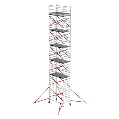 Altrex Schelă mobilă RS TOWER 55, platformă din lemn, lungime 2,45 m, înălțime de lucru 13,80 m