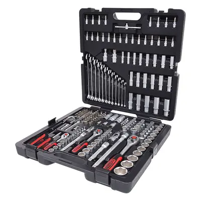 KS Tools Set de chei tubulare 1/4'' + 3/8'' + 1/2'', 216 de piese, cromat mat satinat