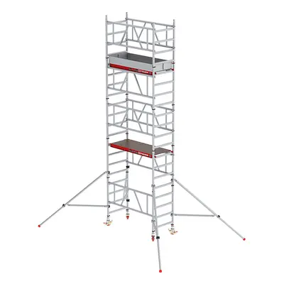 Altrex Schelă mobilă cu asamblare rapidă MiTOWER Plus, platformă din lemn, înălțime de lucru 6 m