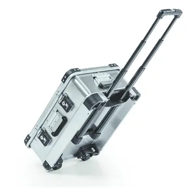 ZARGES Boxă mobilă din aluminiu, capacitate 28 l, dimensiune exterioară lung. x lăț. x î. 550 x 