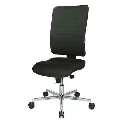 eurokraft pro Scaun rotativ de birou V2 șezut ergonomic, bază din aluminiu, în formă de cruce, s