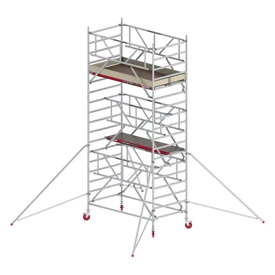 Altrex Schelă mobilă RS TOWER 42 lată cu Safe-Quick®, platformă din lemn, lungime 2,45 m, înălți