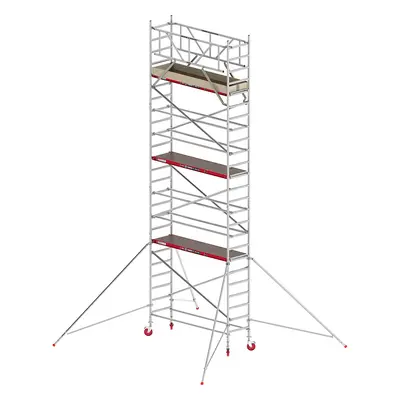 Altrex Schelă mobilă RS TOWER 41 îngustă, platformă din lemn, lungime 2,45 m, înălțime de lucru 