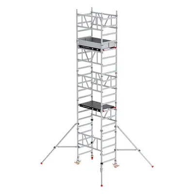 Altrex Schelă mobilă cu asamblare rapidă MiTOWER Standard, platformă Fiber-Deck®, lung. x lăț. 1