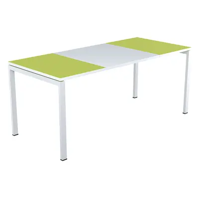 Paperflow Birou easyDesk®, lățime 1400 mm, verde