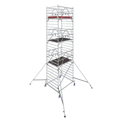 KRAUSE Schelă mobilă STABILO seria 50, lungime platformă 2,50 m, înălțime de lucru 8,40 m