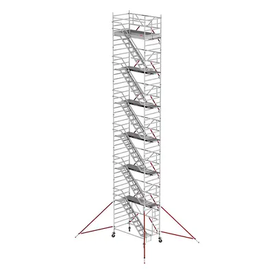 Altrex Schelă cu scară RS TOWER 53, lată, platformă din lemn, lungime 1,85 m, înălțime de lucru 