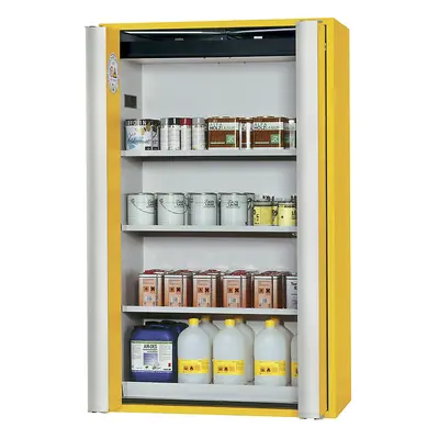 asecos Dulap ignifug cu uși pliante, pentru substanțe periculoase tip 90, semiautomat, cu 3 poli