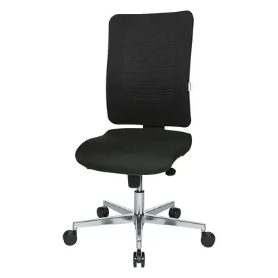 eurokraft pro Scaun rotativ de birou V2 șezut ergonomic, bază din aluminiu, în formă de cruce, s