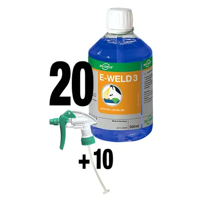 Bio-Circle Spray de protecție pentru sudură E-WELD 3, amb. 20 buc. + 10 pulverizatoare, efect de