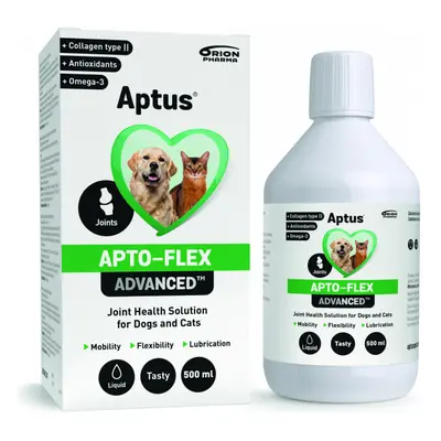 Aptus Apto Flex Advanced Vet Syrup Supliment Nutritional Pentru Caini si Pisici 500 Ml