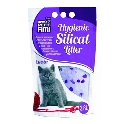 Nisip Silicat Pentru Pisici Mon Petit Ami Lavanda 3.8 L