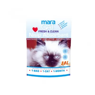 Nisip Silicat Pentru Pisici Maracat Simplu 3.8 L