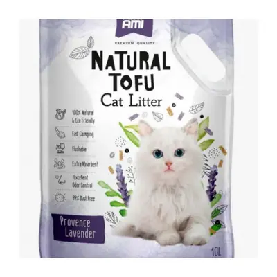 Asternut Natural Din Tofu Pentru Pisici Mon Petit Ami cu lavanda, 10 L