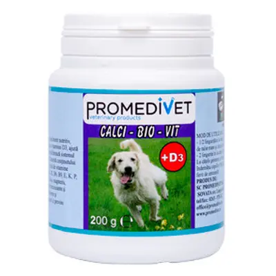 Calci Bio Vit, Calciu Pentru Caini 200 gr