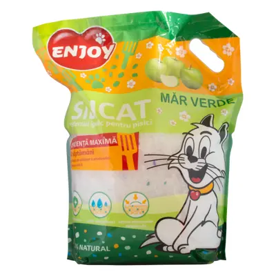 Nisip Silicat Pentru Pisici Enjoy cu Mar Verde 7.6 L