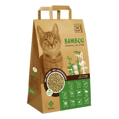 Asternut igienic din bambus pentru pisici M-PETS BAMBOO, 5L